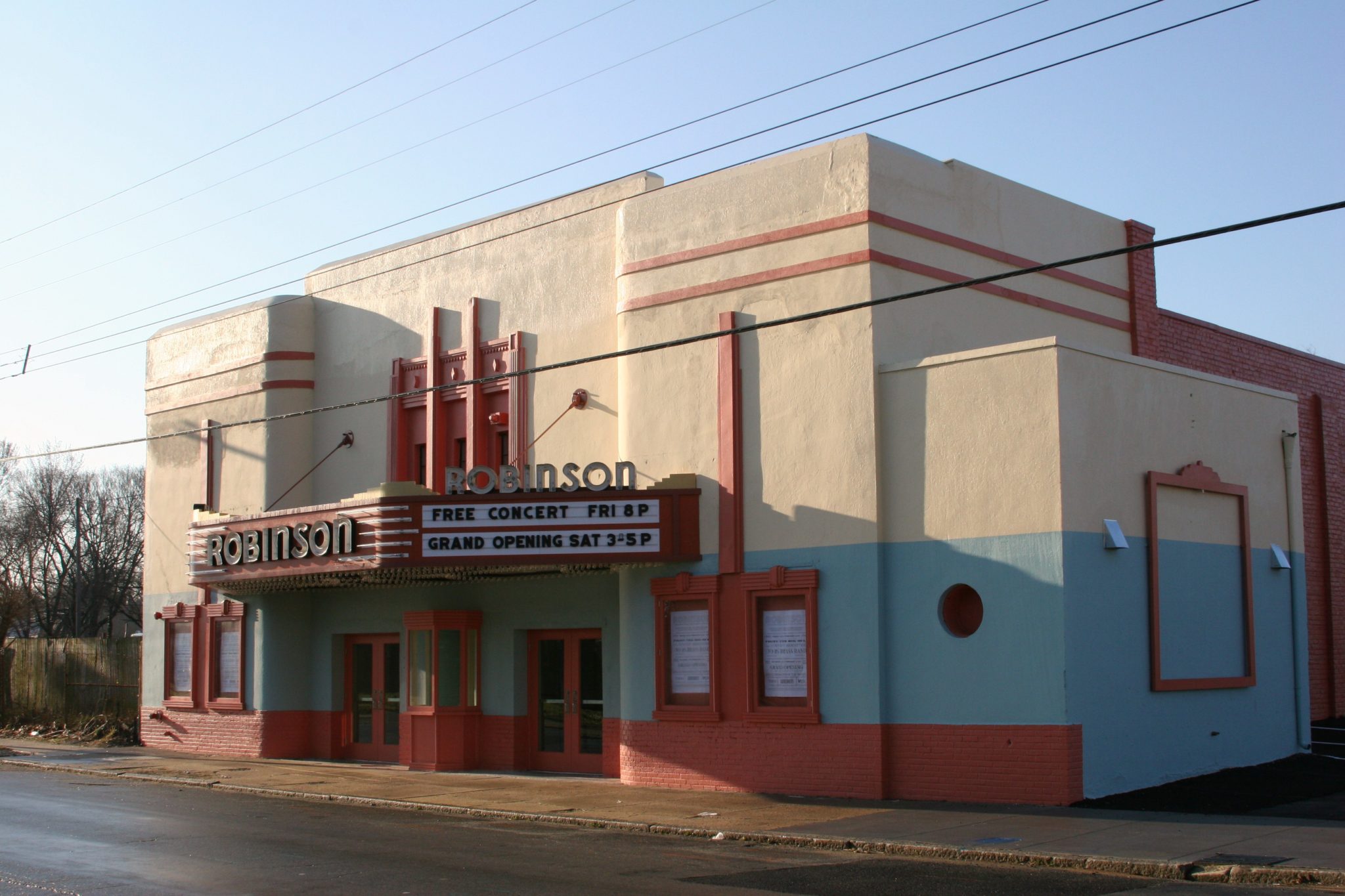 Robinson Theater Community Arts Center "…for the neighborhood"